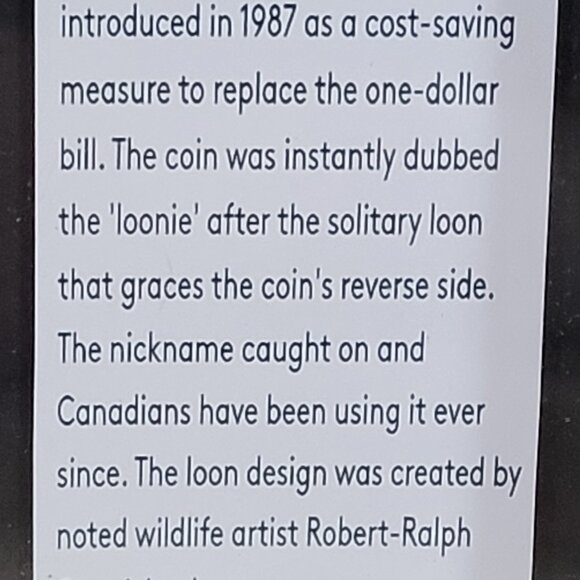 (SOLD) Canada Coins & Banknotes Display Case - Picture 7 of 14